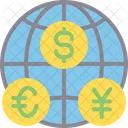 International International Currency Global Economy Icon