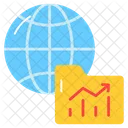 Global Data Analysis Icon