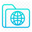 Global Globe Data Icon