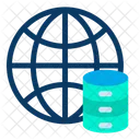 Global Database World Icon