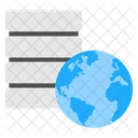 Global Database Worldwide Icon