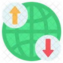 Global Data Transfer  アイコン
