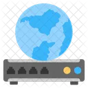 Global Connection Internet Icon