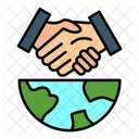 Deal International Deal Global Partnership Icon