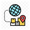 Global Logistics Logistics International Icon