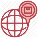 Global Delivery International Delivery Worldwide Delivery Icon