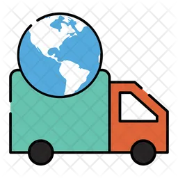 Global Delivery  Icon