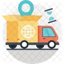 Delivery Truck Global Icon
