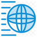Global Delivery Global Shipment International Shipping Icon