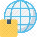 Globe Delivery Pack Icon