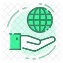 Global Delivery Globe Icon