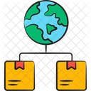 Delivery Shipping Worldwide Delivery Icon