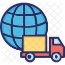 Global Delivery  Icon