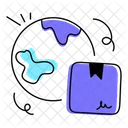 Global Delivery Global Shipping World Shipping Symbol
