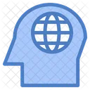 Globales Denken  Symbol