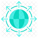 Global Direction Business Icon