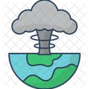 Global Disaster Natural Disaster Worldwide Crisis Icon