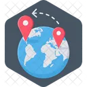 Global Distance Icon