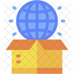 Global distribution  Icon