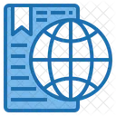 Worldwide Document Email Icon