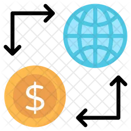 Global Dollar  Icon