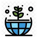 Earth Plant Green Icon