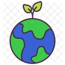 Growth World Earth Icon