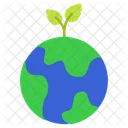 Growth World Earth Icon