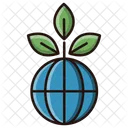 Global Ecology Environment Icon