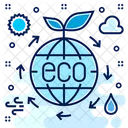 지구 생태학  아이콘