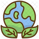 Global Ecology Energy Nature Icon