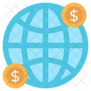 Global Economy Global Money Global Currency Icon