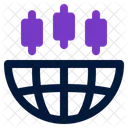 Global Economy Market Finance Icon