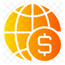 Global Economy Dollar Money Icon