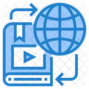 Global Education Online Learning Online Education Icon
