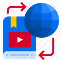 Global Education Online Learning Online Education Icon