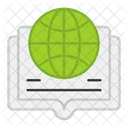 Global Education Online Education Digital Learning Icon