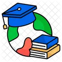 Global Education International Education Foreign Education Worldwide Education Icon