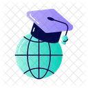 Global Education Education Online Education Icon