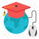 Global Education International Education Foreign Education Icon