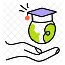 Global Education International Education Global Study Icon