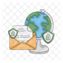Global Email Global Mail International Mail Icon