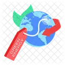 Global Environment Green Energy Global Ecology Icon