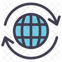 Global Exchange Globe Gobal Icon
