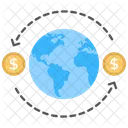 Global Exchange Sending Icon