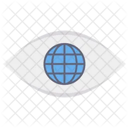 Global Eye  Icon