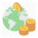 Global Finance International Money Foreign Currency Icon