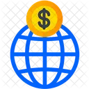 Global Finance Global Economic International Icon