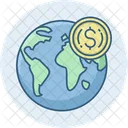 Global Finance Business International Icon