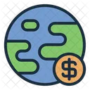 Global Finance Economy Currency Icon